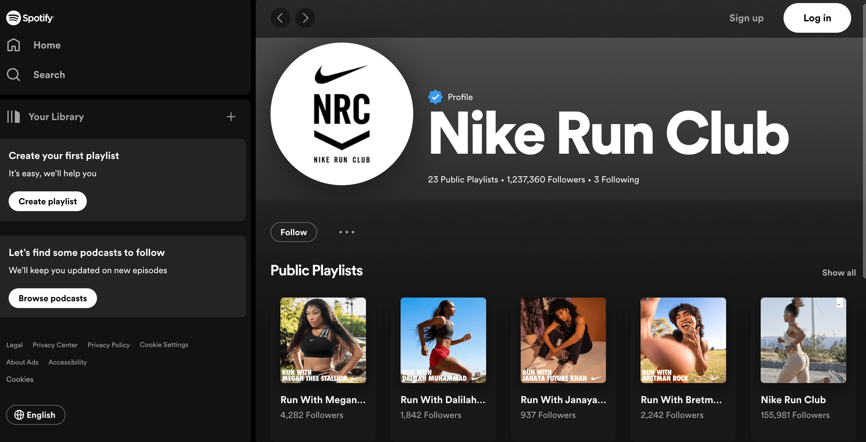 Nike Spotify Loyalty Partnership Programme 2